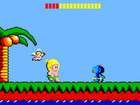 une photo d'Ã©cran de Wonder Boy (Game Gear) sur Sega Game Gear